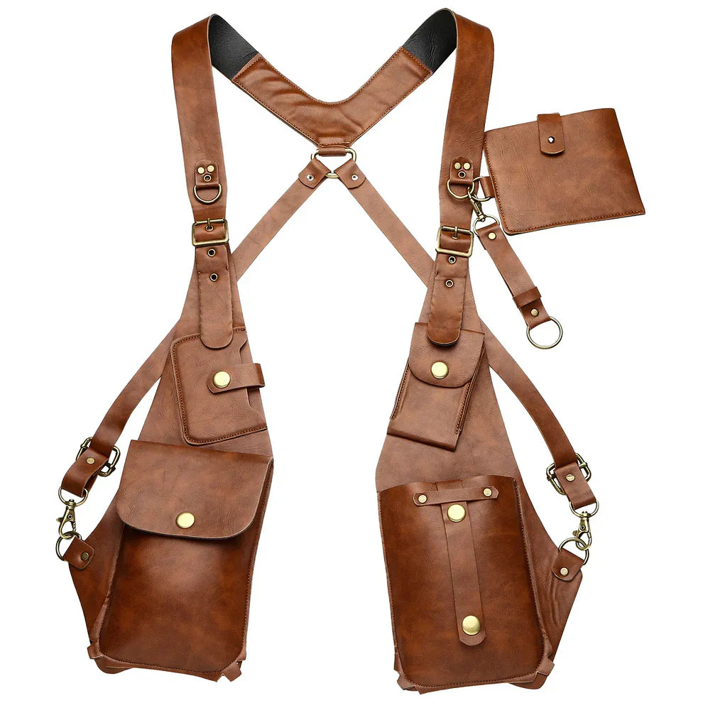 SecureCarry™ – Arnés de cuero antirrobo