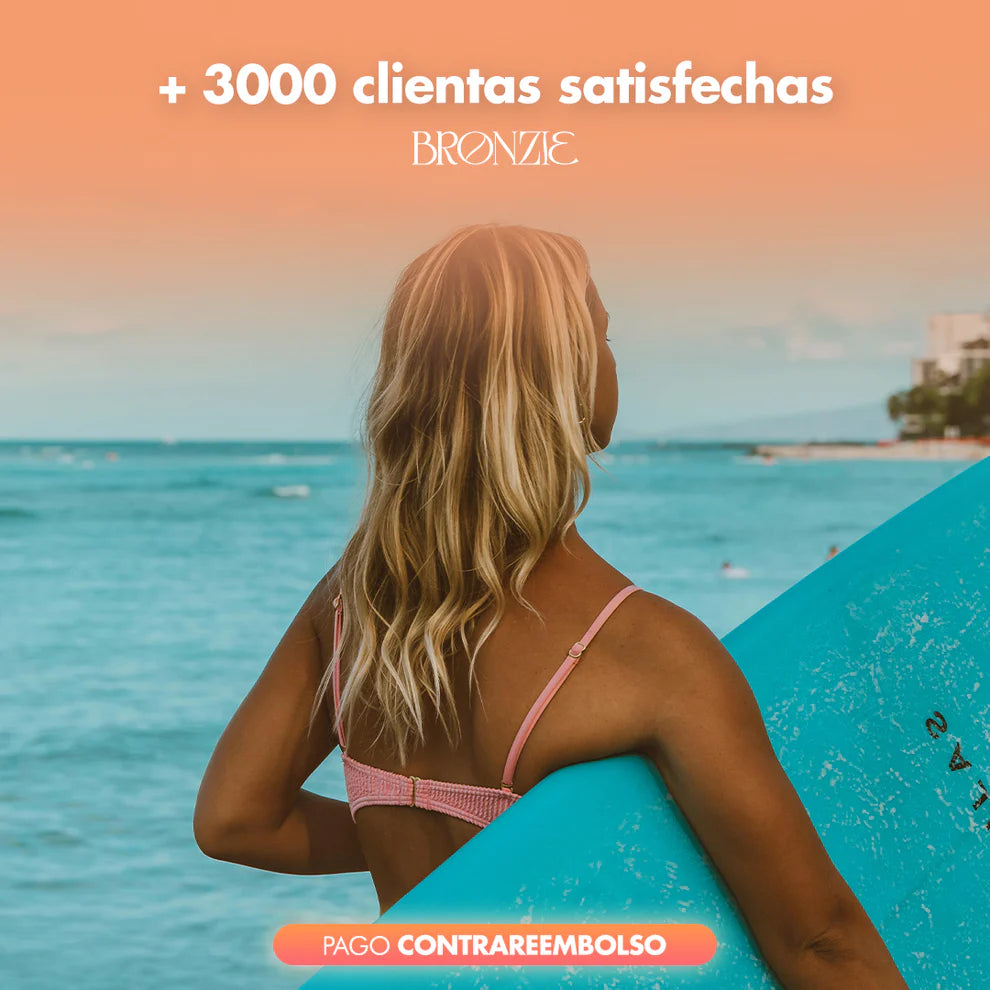 Bronzie Express – Bronceado rápido con aroma tropical