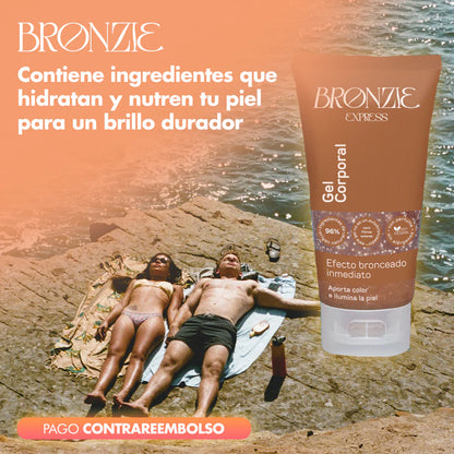 Bronzie Express – Bronceado rápido con aroma tropical