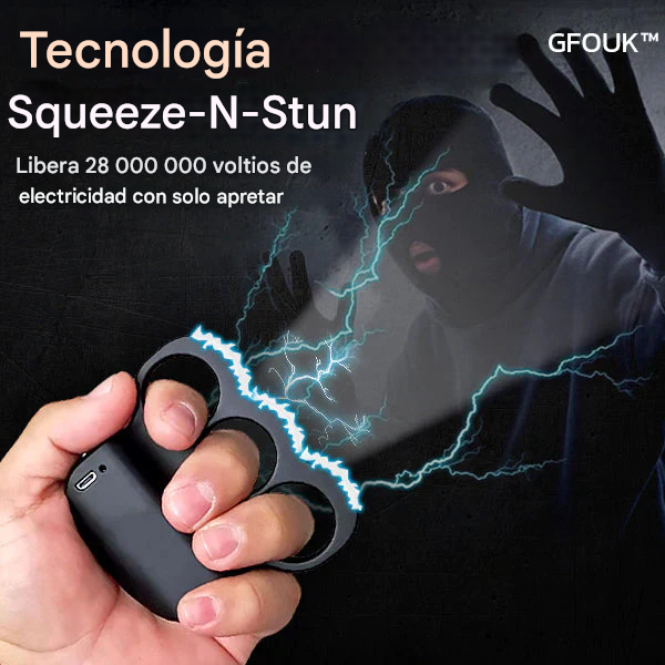 GFOUK™ InstaStrike Ultra Knuckle 28.000.000 Anillo aturdidor