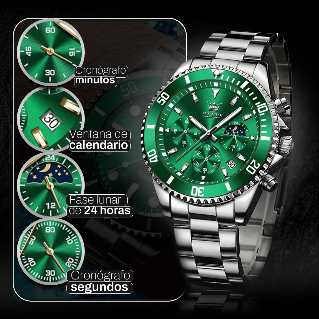 LuxPremium™ – O Relógio Masculino que Une Elegância