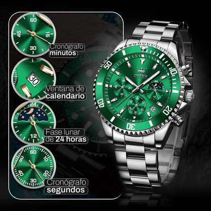 LuxPremium™ – O Relógio Masculino que Une Elegância