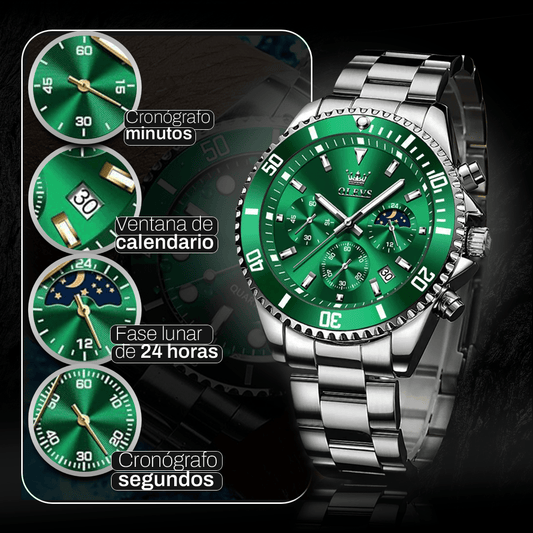 LuxPremium™ – O Relógio Masculino que Une Elegância