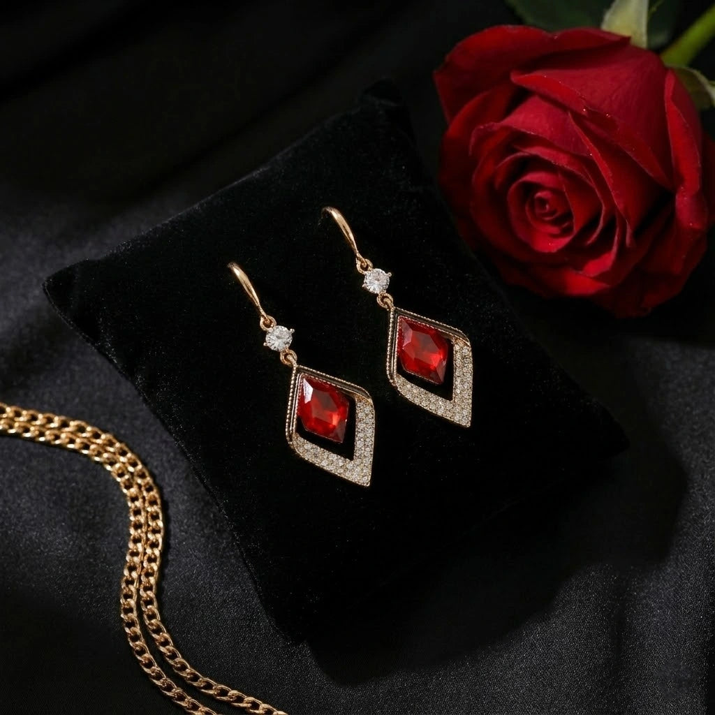 Year Red™ – Brincos Vermelhos Premium