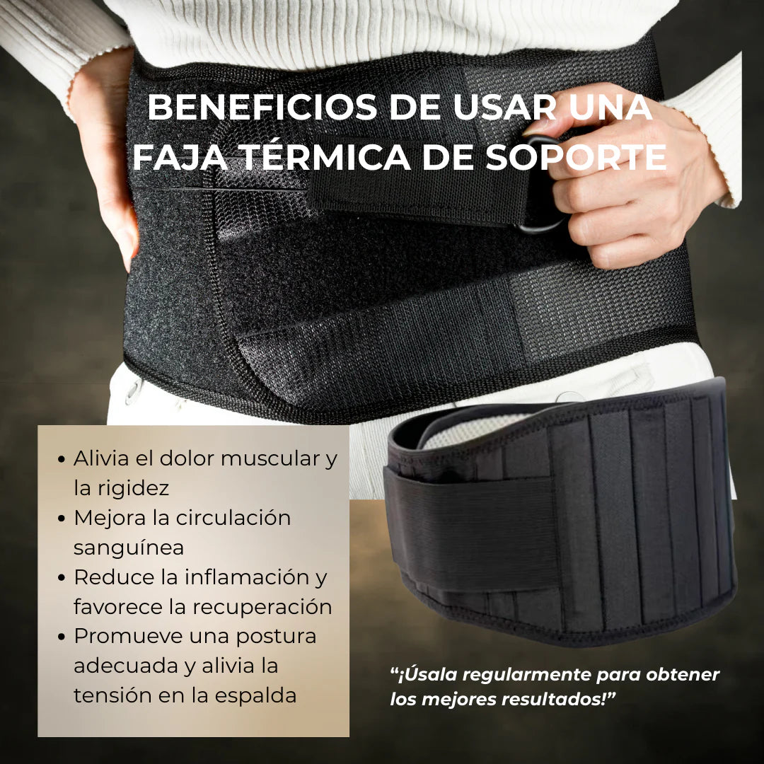 Faja térmica de soporte