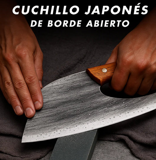 Cuchillo Japonés de Borde Abierto