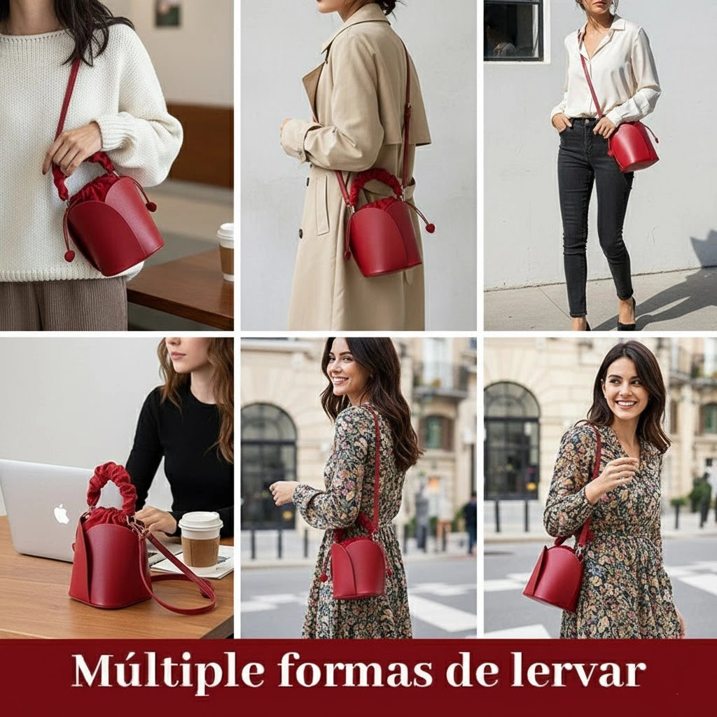 El Bolso Tulipán: Diseño Floral Estructurado
